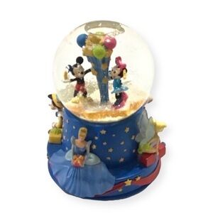 WALT DISNEY Hallmark 100th Birthday Musical Water Globe.